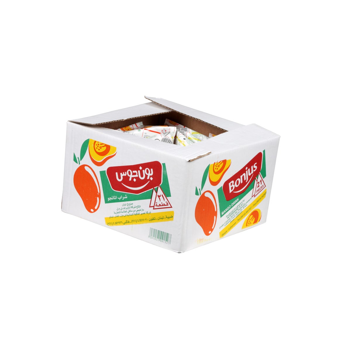 Bonjus Mango Juice Drink  (180 Ml * 21)  * 4